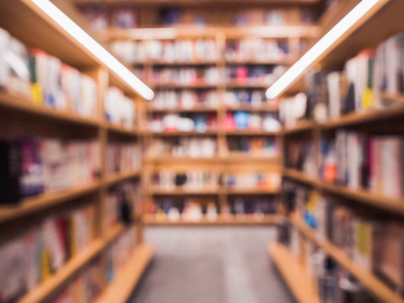 Blur Book shelf Bookshop Interior background